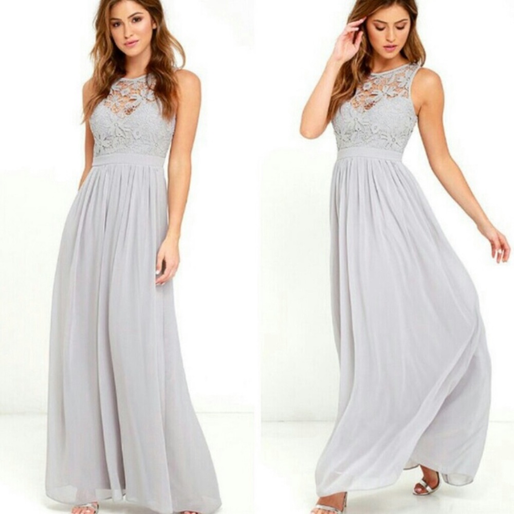 Maniju grey dress